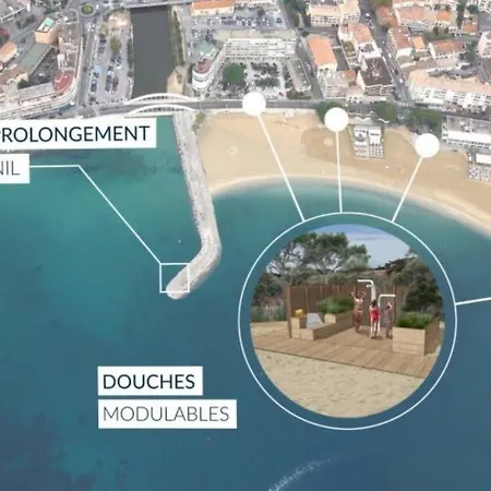 Studio Moderne Avec Balcon Au Coeur Du Centre Ville * Sainte-Maxime